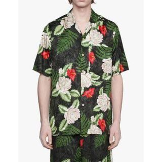 グッチ(Gucci)のGUCCI (グッチ)ハワイアンボーリングシャツ　菅田将暉さん着用モデル(シャツ)