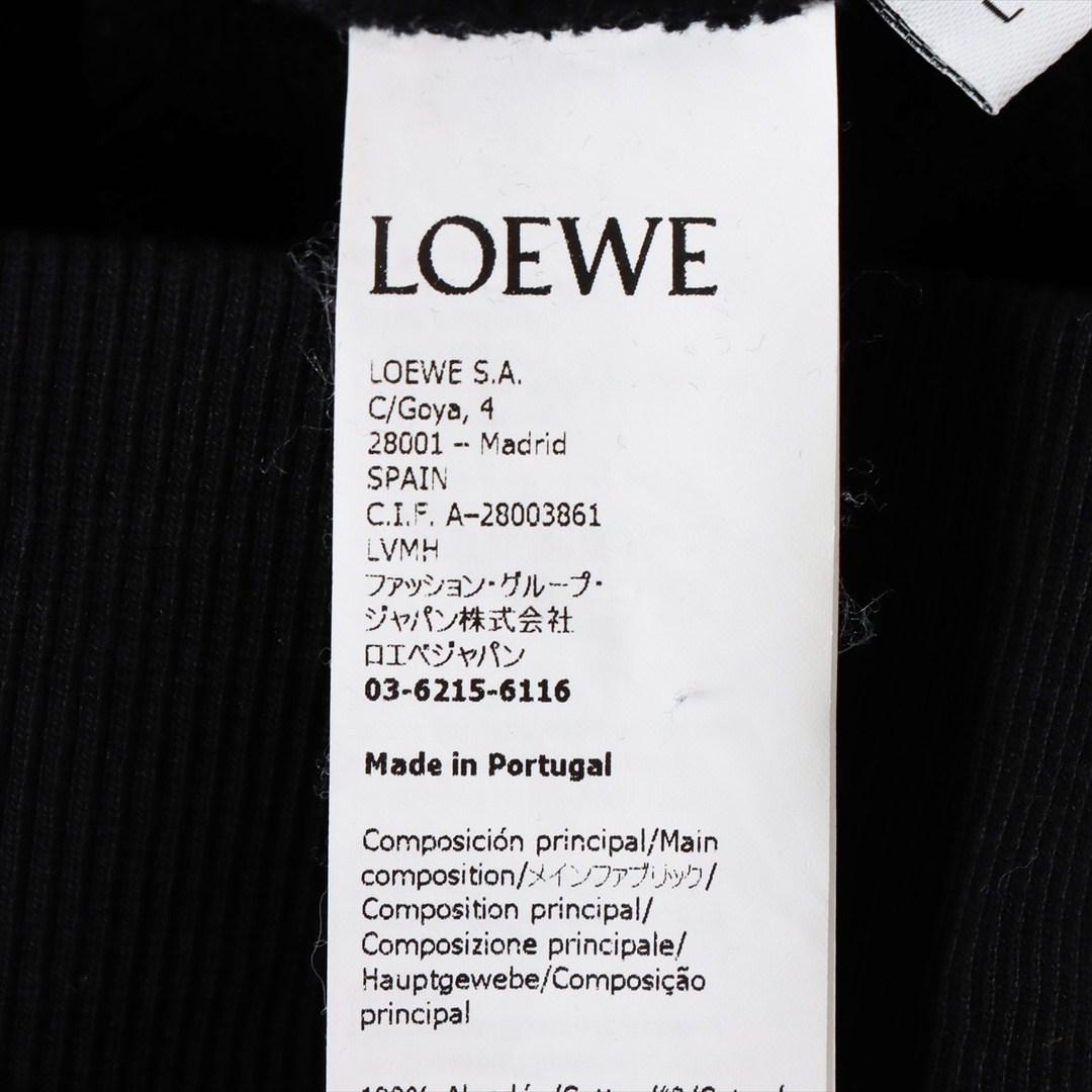 LOEWE(ロエベ)のロエベ アナグラム コットン L ブラック メンズ その他トップス メンズのトップス(その他)の商品写真