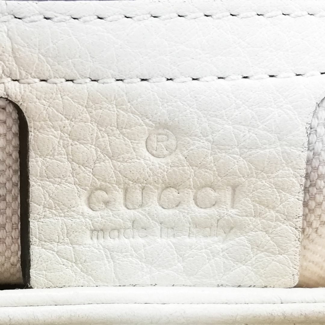 【美品級】GUCCI(グッチ)バンブーライン ハンドバッグ 本革 2way
