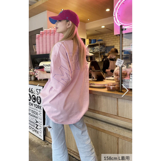 【新品 即完売品】mirror9 ミラーナイン ICON Tshirts ピンク