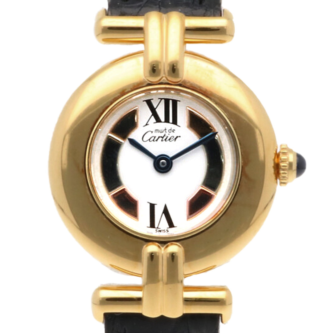 1年保証】カルティエ CARTIER マストコリゼ 腕時計 GP - 腕時計