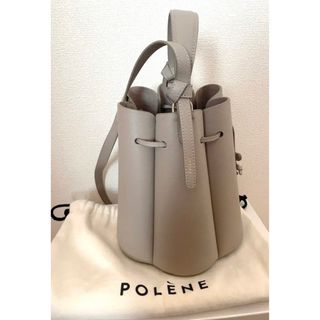 正規品】POLENE ポレーヌ カヌレバッグ グレー トープの通販|ラクマ