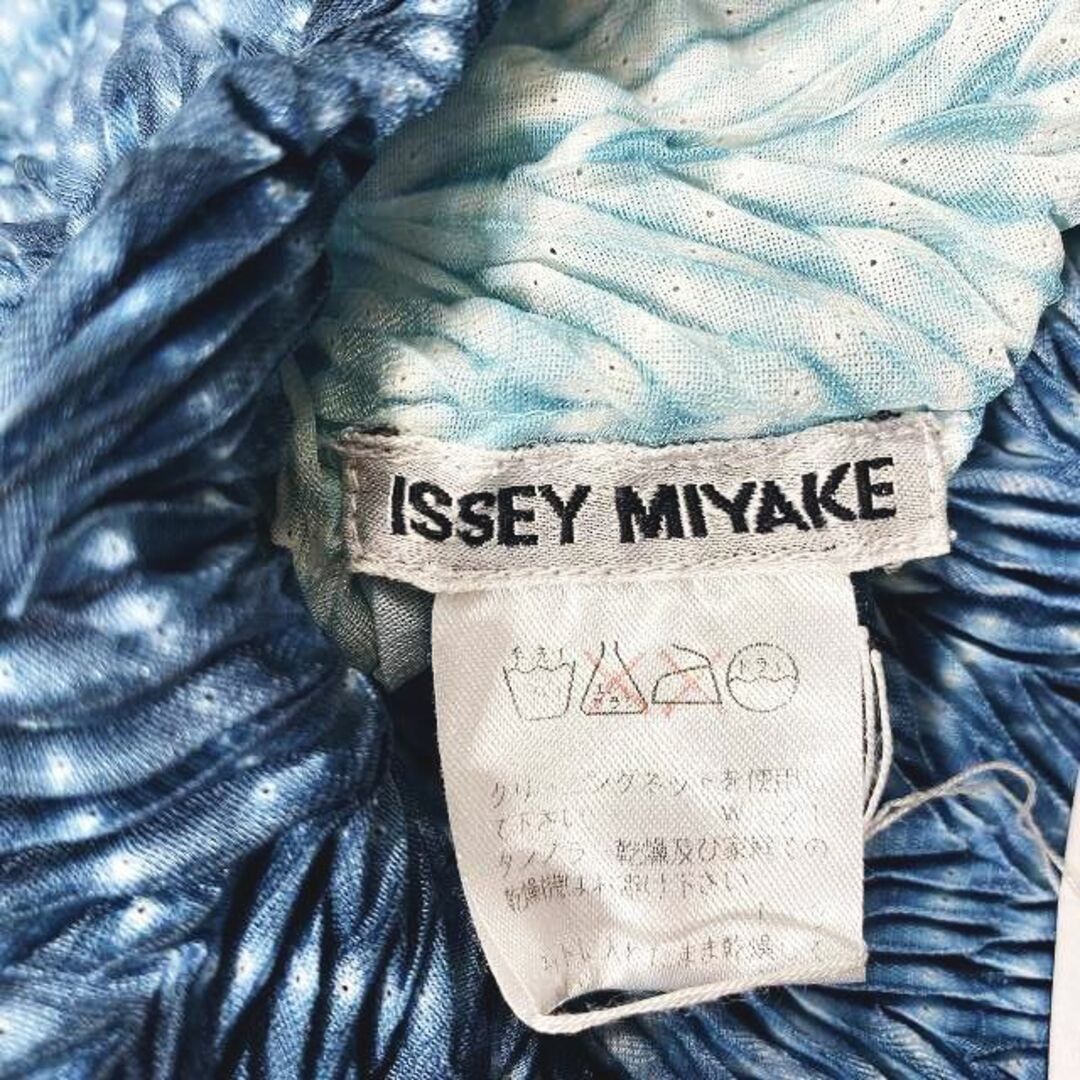 ISSEYMIYAKE プリーツトップス 絞り染め