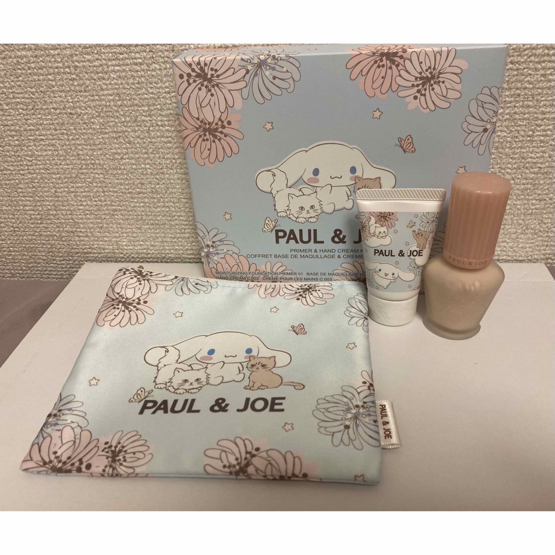 PAUL & JOE(ポールアンドジョー)のPaul & JOE シナモロール プライマー&ハンドクリーム キット C コスメ/美容のベースメイク/化粧品(化粧下地)の商品写真