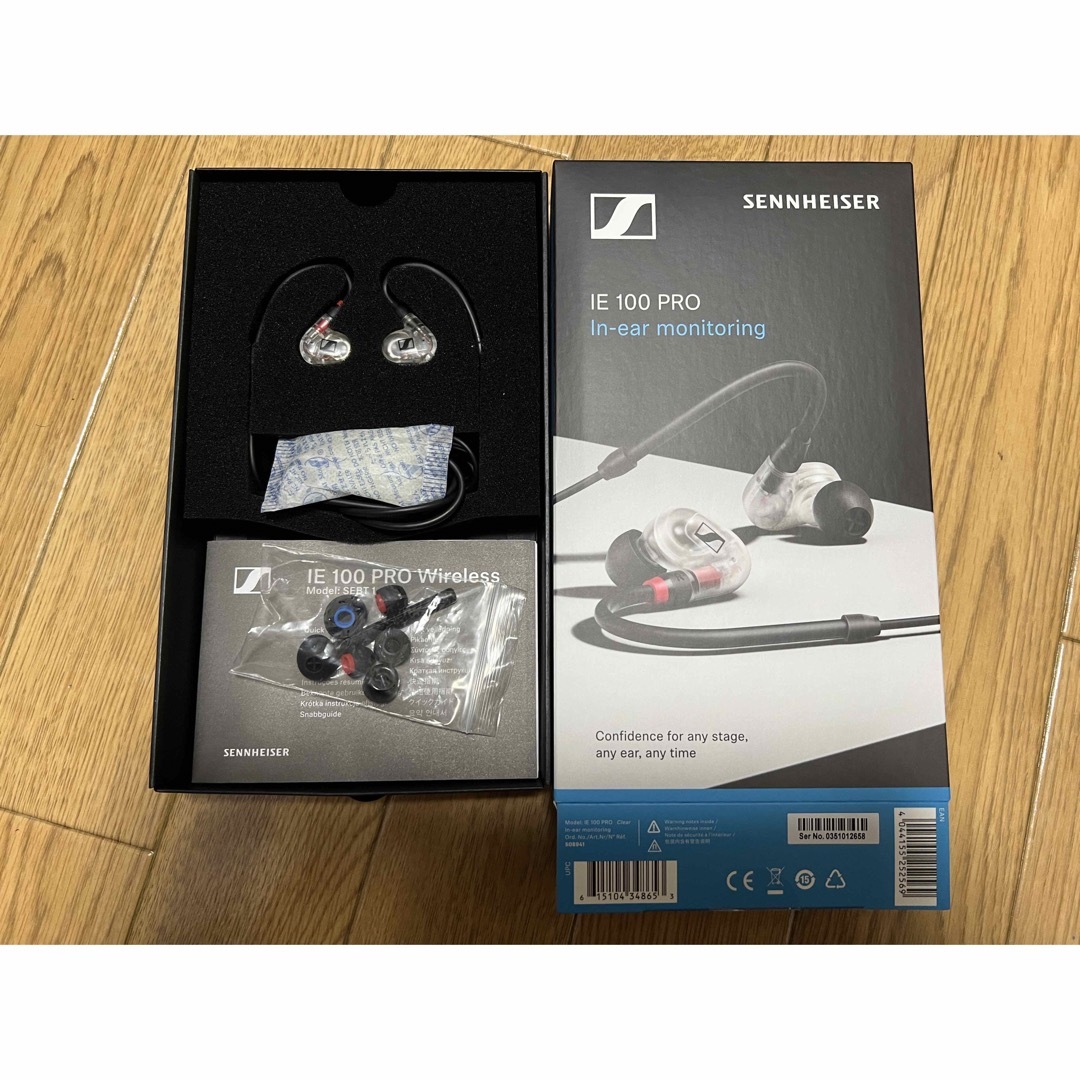 SENNHEISER - ゼンハイザー IE100PRO クリアー 中古の通販 by けいむら