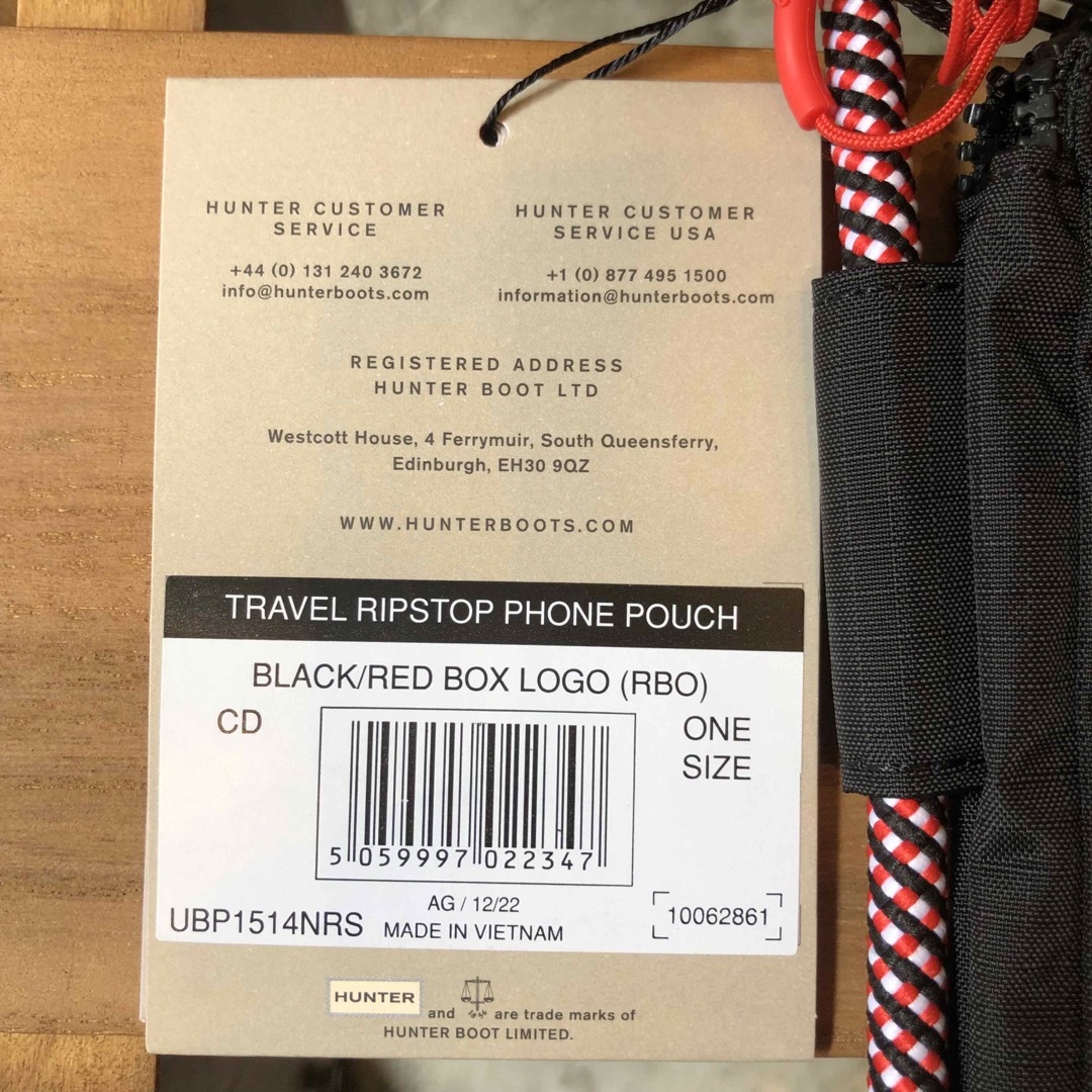 HUNTER(ハンター)の新作　HUNTER ハンター　UBP1514 スマホポーチ　ショルダー　 RBO レディースのバッグ(ショルダーバッグ)の商品写真
