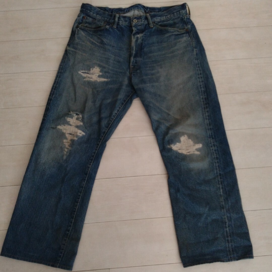 TENDERLOIN - テンダーロイン T-riders E damaged ダメージ 36の通販
