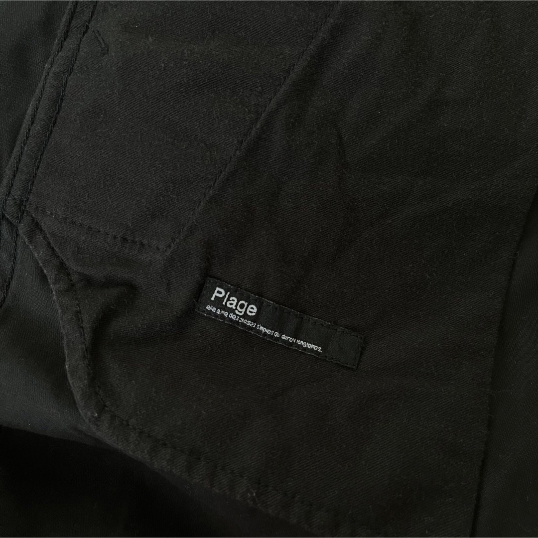 Plage - 【美品】プラージュ plage GIRL チノスカート ブラック 38の