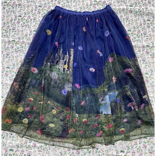 ジェーンマープル(JaneMarple)のJaneMarple Dreamy Dreamチュールスカート(ひざ丈スカート)
