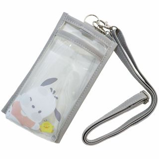 サンリオ(サンリオ)のサンリオ ポチャッコ スマフォショルダーバッグ Sanrio★クリアー【新品】(ショルダーバッグ)