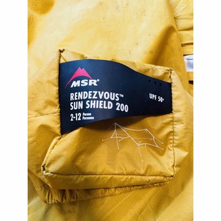 MSR - 最終値引き MSR rendezvous sun shield 200の通販 by CAMP LUV