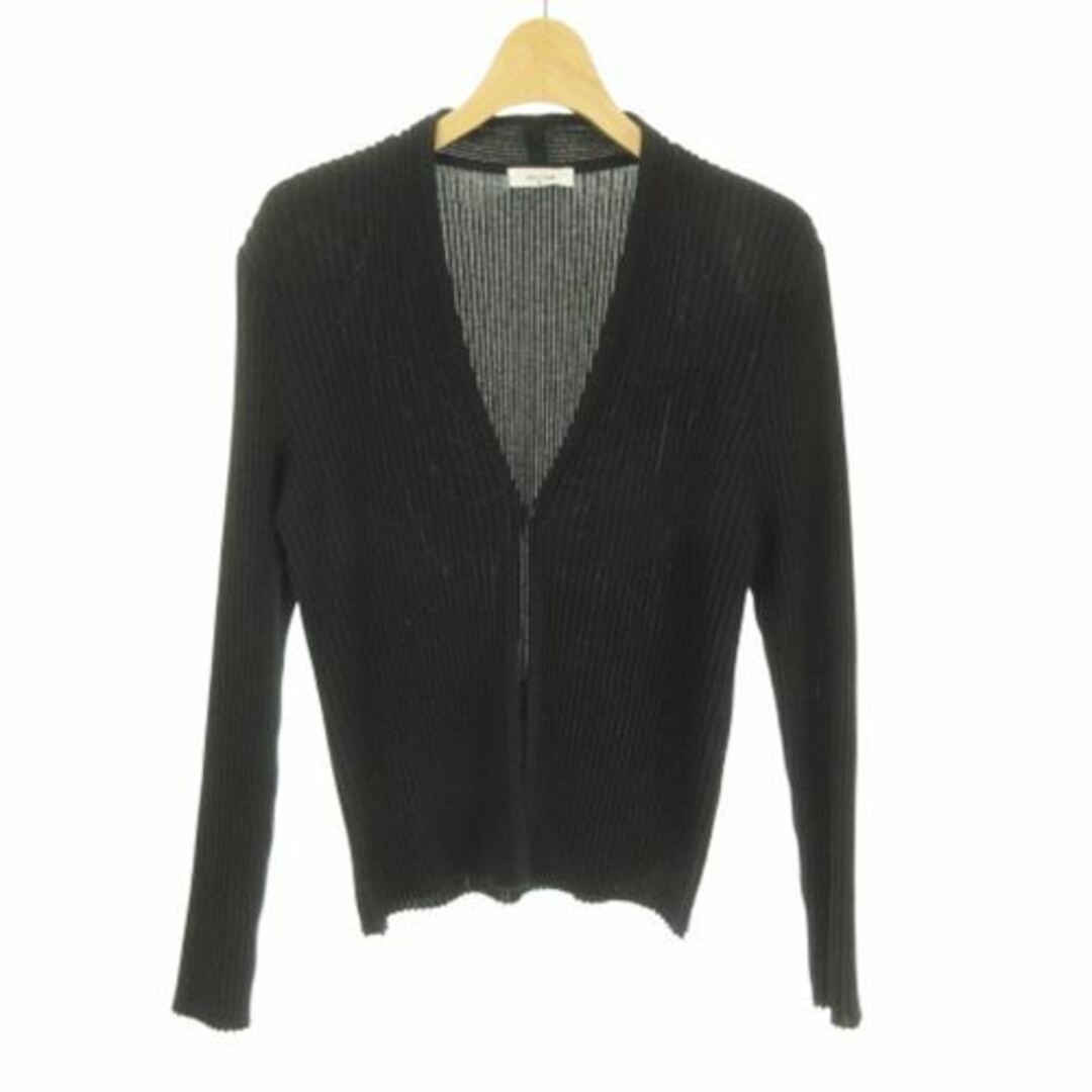 pierre cardin wool cardigan black