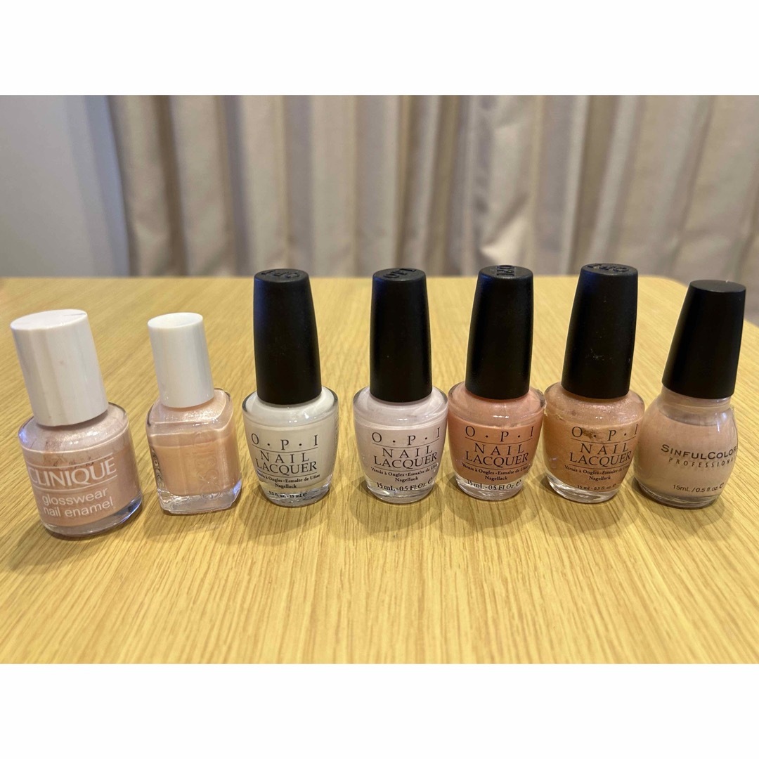 OPI 、essie、他　ネイルラッカー　7本