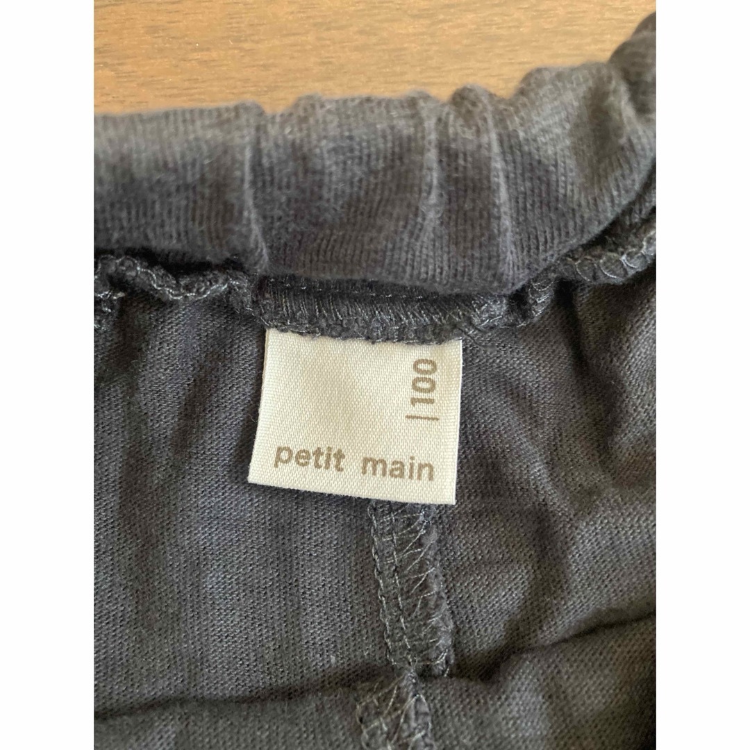 petit main(プティマイン)のプティマイン　ハーフパンツ　100サイズ2枚セット キッズ/ベビー/マタニティのキッズ服女の子用(90cm~)(パンツ/スパッツ)の商品写真