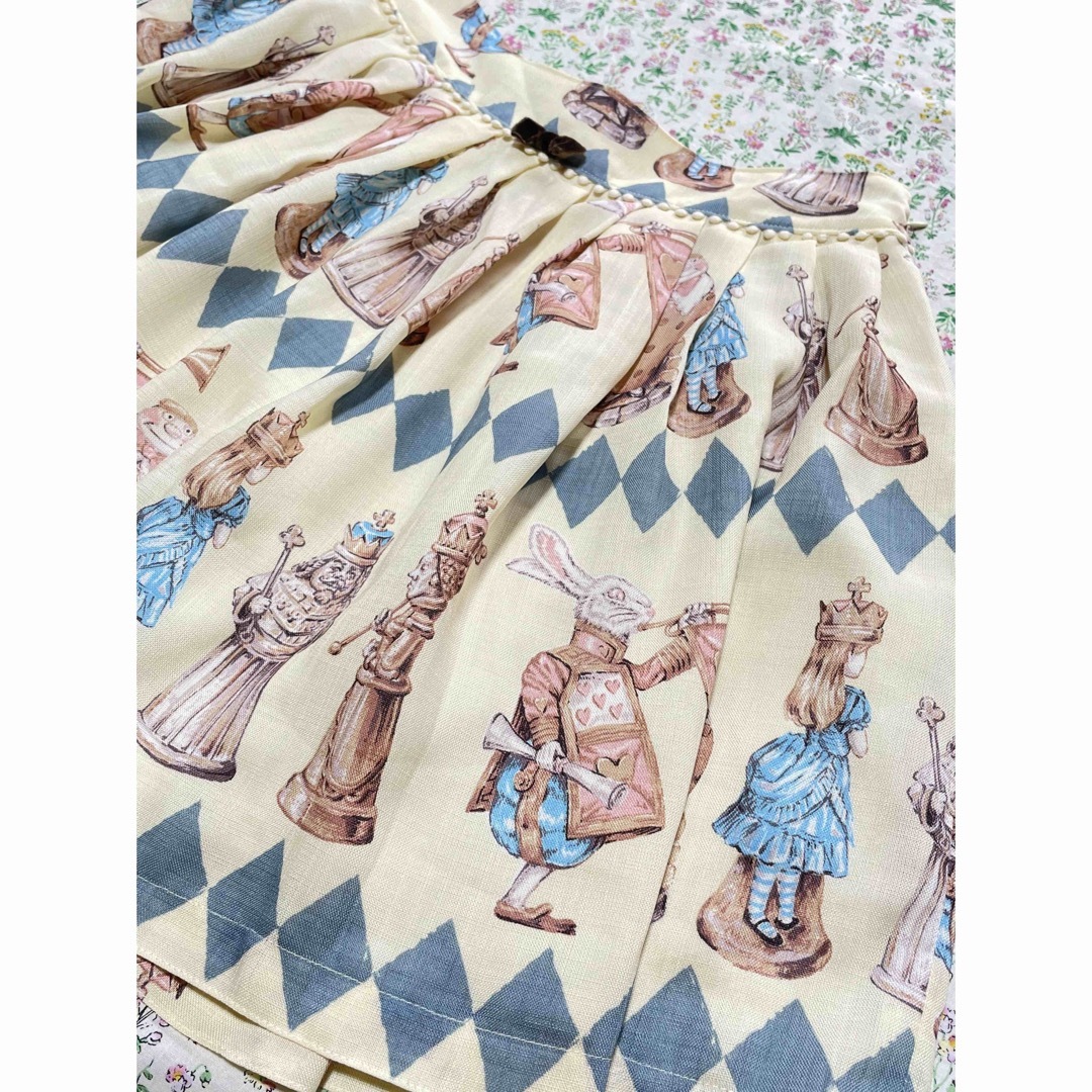 Emily Temple cute(エミリーテンプルキュート)のエミキュチェスアリススカート レディースのスカート(ミニスカート)の商品写真