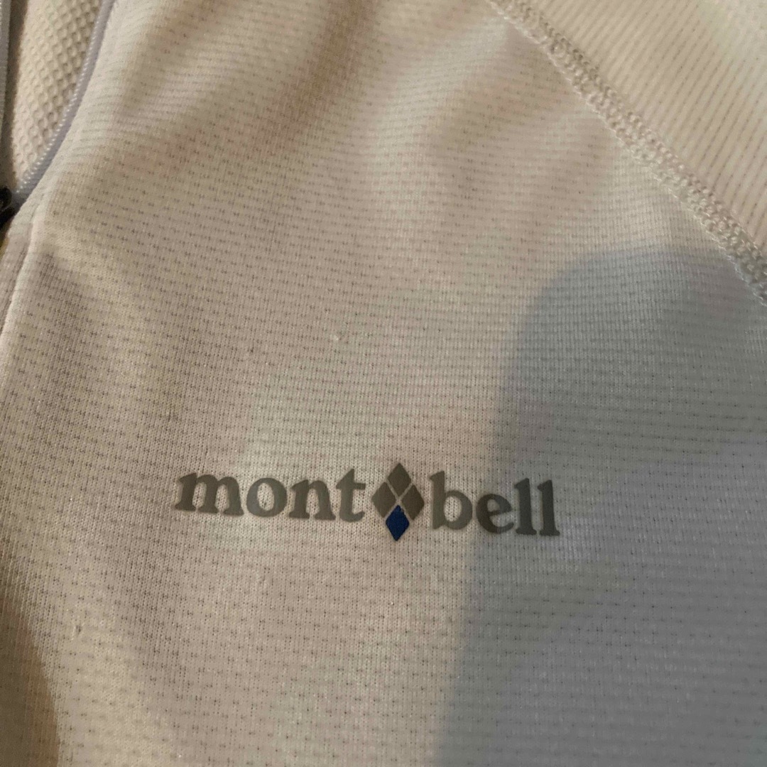 mont bell(モンベル)のモンベル クール ショートスリーブジップシャツ 130cm 中古品 キッズ/ベビー/マタニティのキッズ服男の子用(90cm~)(Tシャツ/カットソー)の商品写真