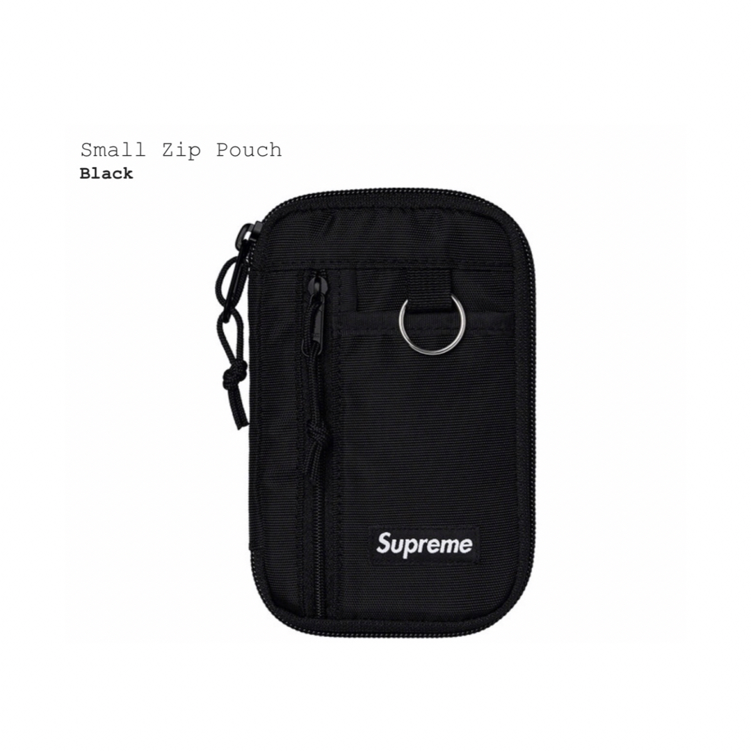 新品 19aw Supreme Small Zip Pouch BLACKその他