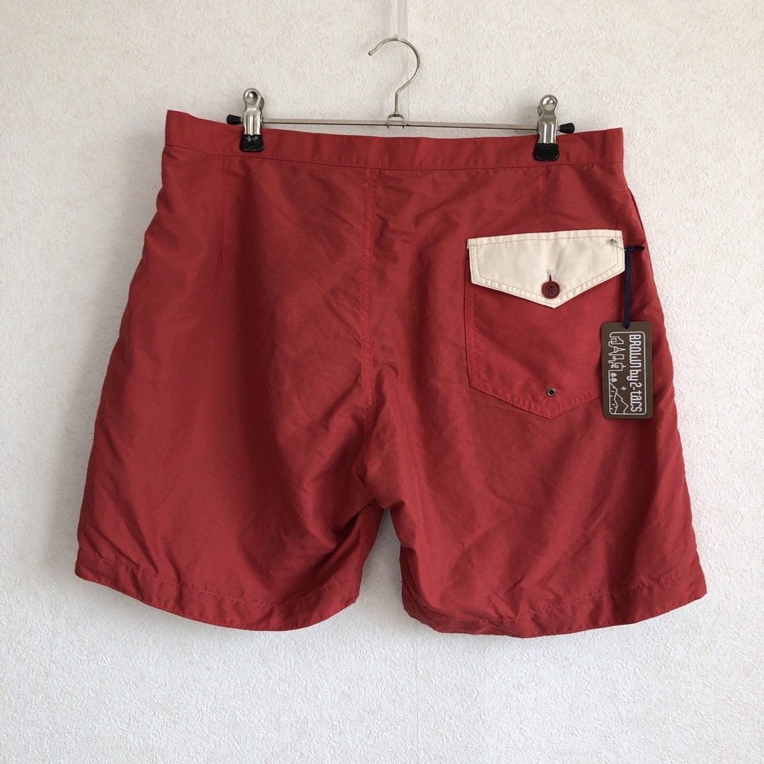 未使用 BROWN by 2-tacs SWIM SHORTS-