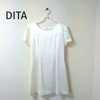 ディータ(DITA)のDITA　ディータ　ワンピース　チュニック　トリアセテート×キュプラ　日本製(ひざ丈ワンピース)