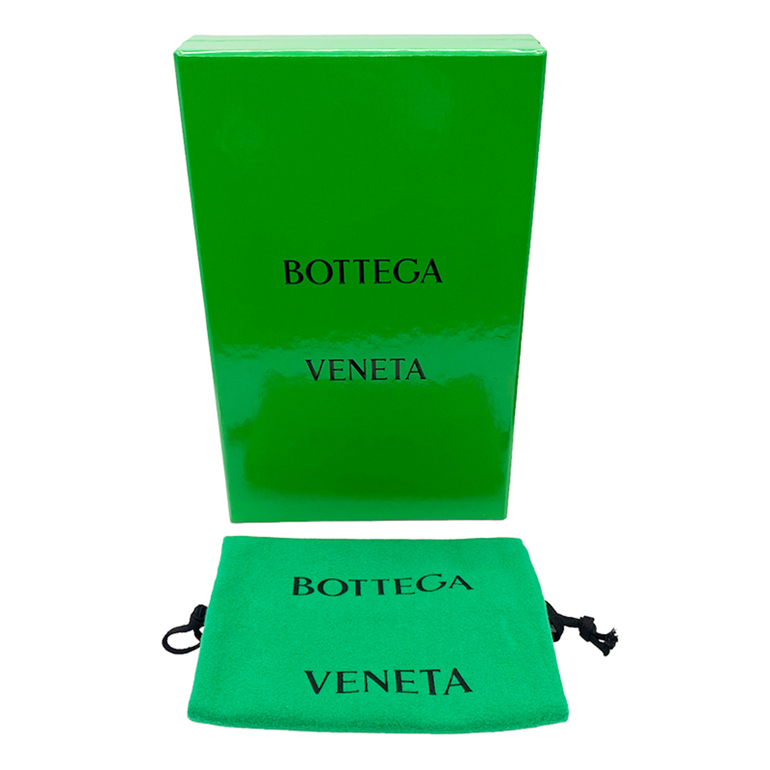 ボッテガ・ヴェネタ BOTTEGA VENETA キャンディーカセット 667048 ブラック カーフスキン レディース ショルダーバッグ約108-125cm開閉式