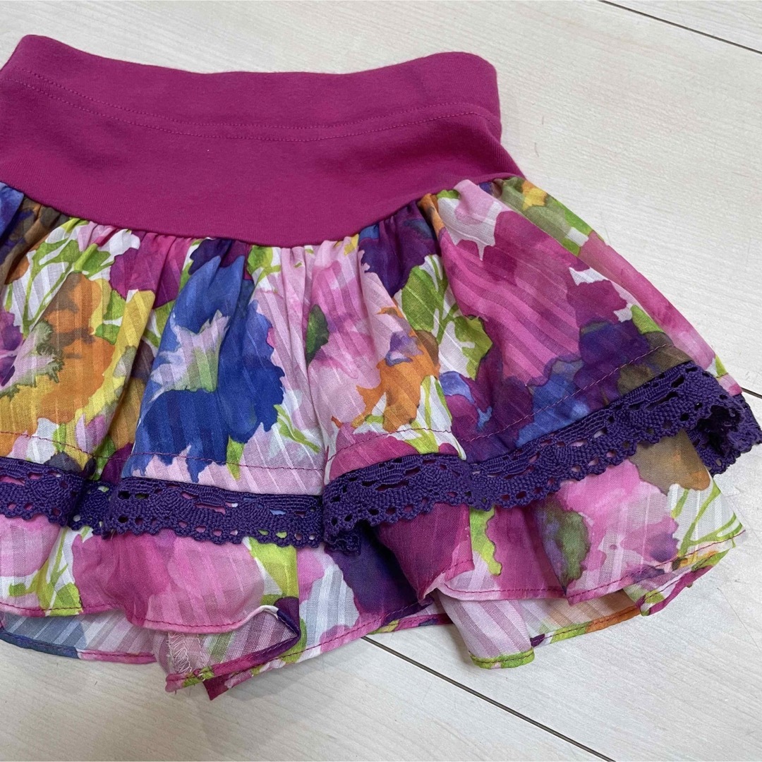 ANNA SUI mini(アナスイミニ)のアナスイミニ スカート　ショートパンツ  キッズ/ベビー/マタニティのキッズ服女の子用(90cm~)(スカート)の商品写真