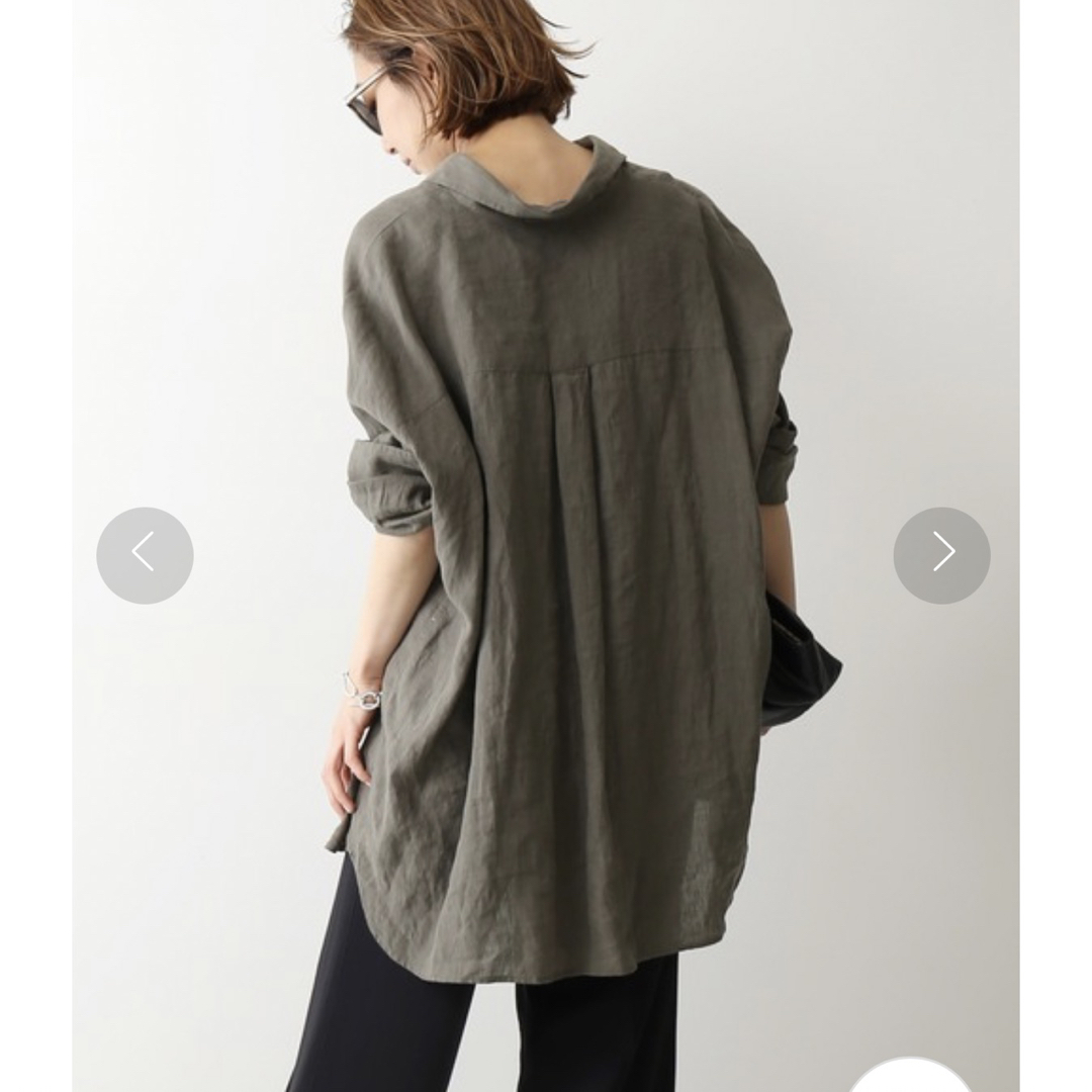 Deuxieme Classe WIDE LINEN シャツ Deuxieme Classe WIDE LINEN シャツ