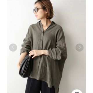 ドゥーズィエムクラス(DEUXIEME CLASSE)のDeuxieme Classe  WIDE LINEN シャツ(シャツ/ブラウス(長袖/七分))