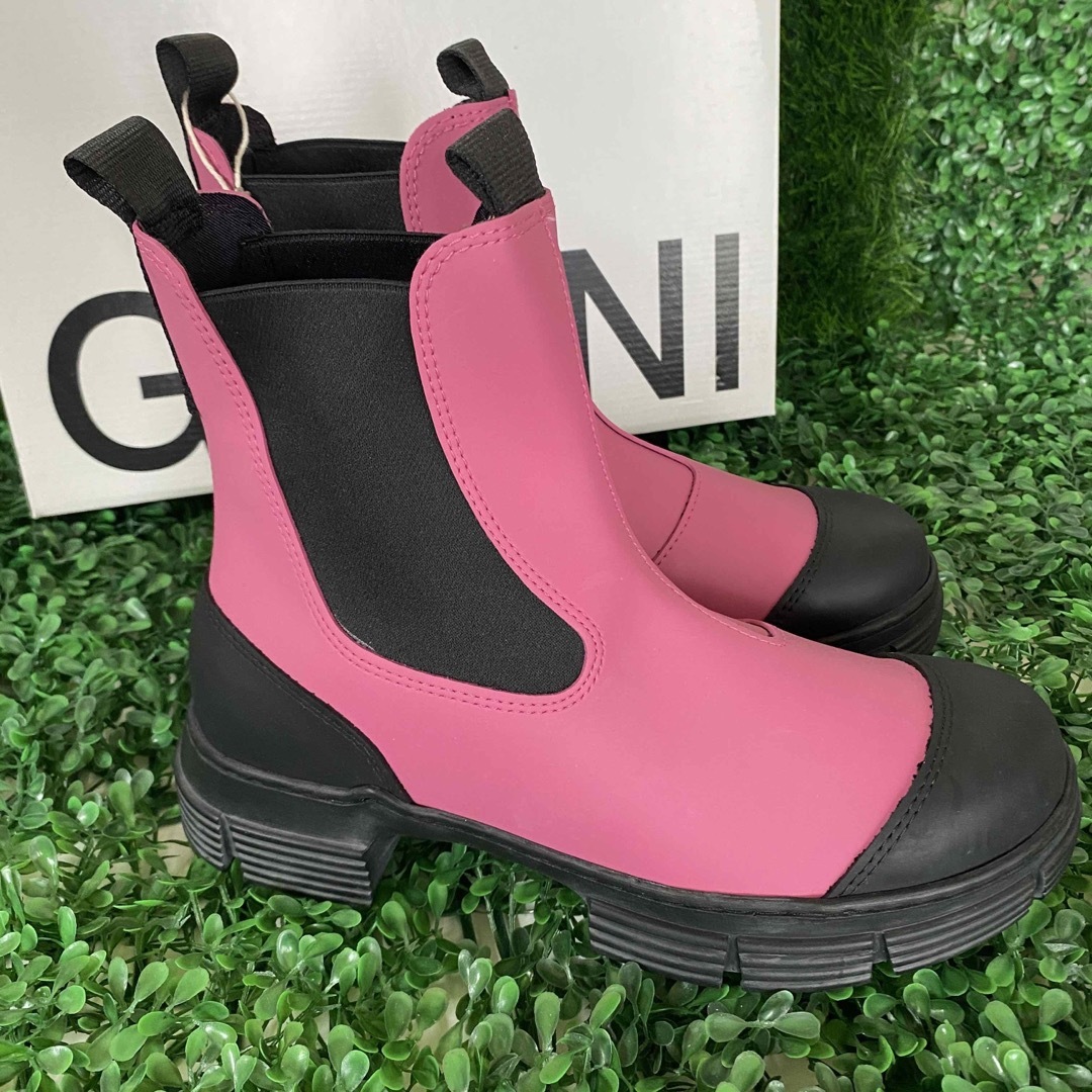 TOMORROWLAND - GANNI ☆新品☆ガニー ラバー チェルシー ブーツ/38