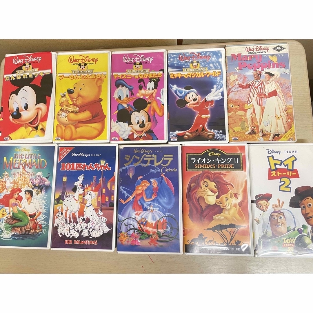 ディズニービデオ 10本セット Disney VHS | フリマアプリ ラクマ
