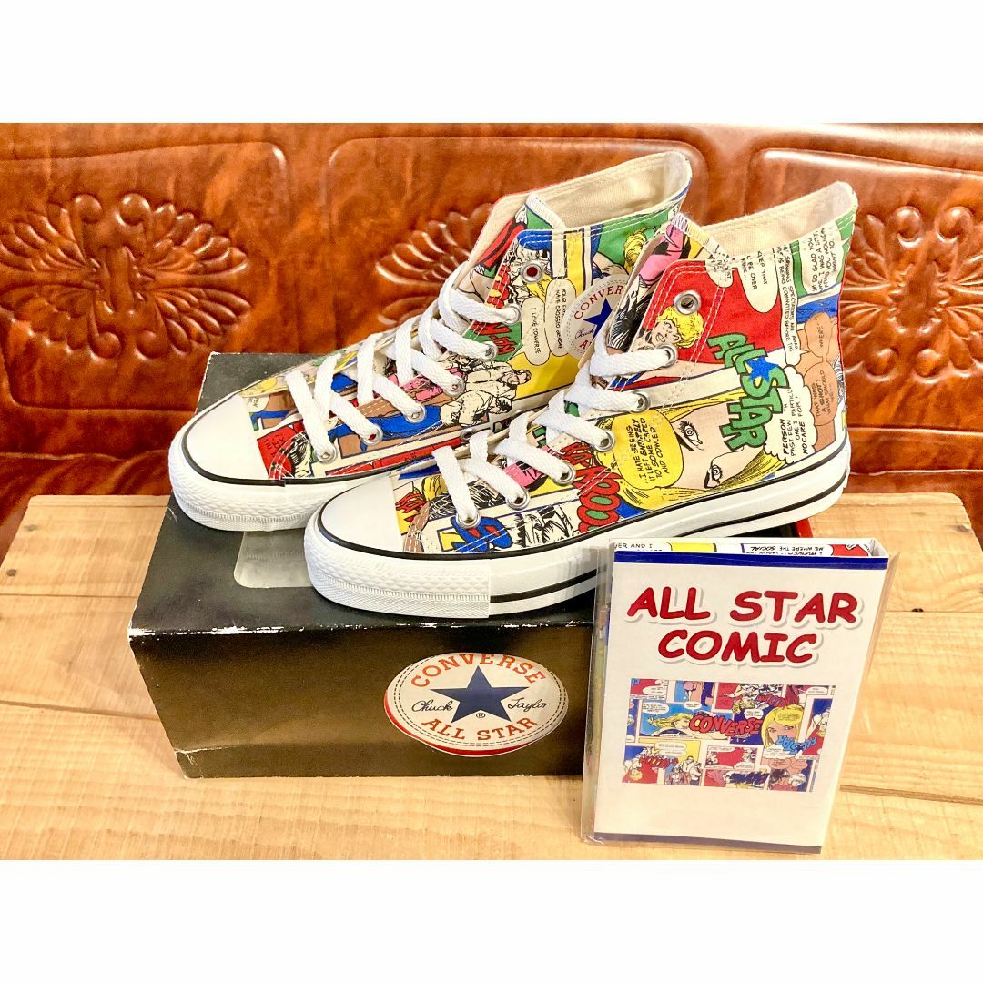 23.5コンバース　converse トレックウェーブ　Hi ハイカット　グレー