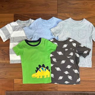 ギャップキッズ(GAP Kids)のギャップキッズ　Tシャツ  ブルー　110cm(Tシャツ/カットソー)