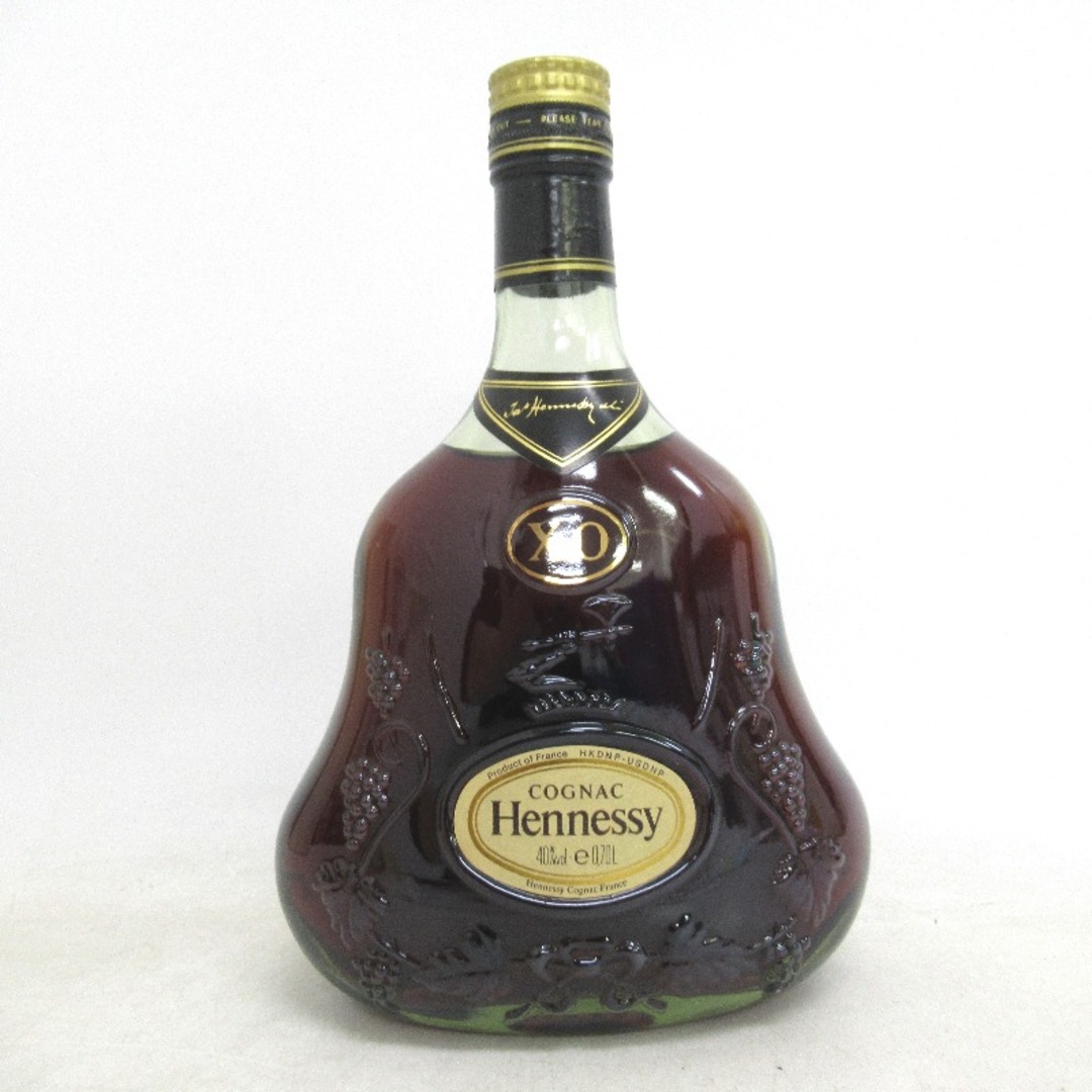 人気新品入荷 ブランデー未開封 Hennessy【ヘネシー】 XO 金キャップ グリーンボトル 700ml 食品/飲料/酒 