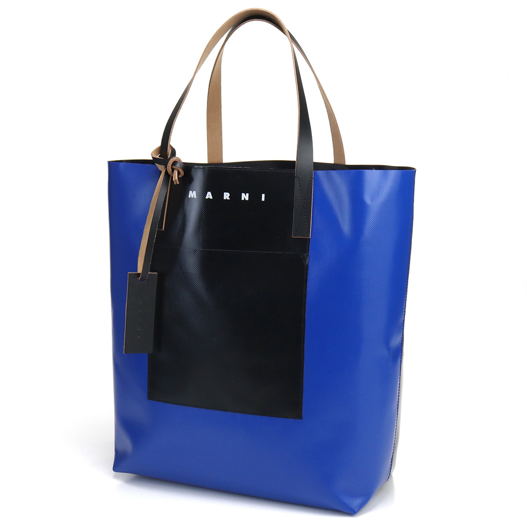 MARNI マルニ SHMQ0044A0 トートバッグ ブルー系 ブラック メンズ 3