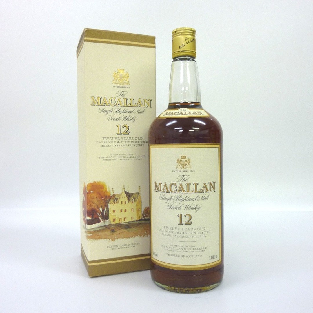 未開封！希少！The MACALLAN 12／マッカラン12年 旧ボトル