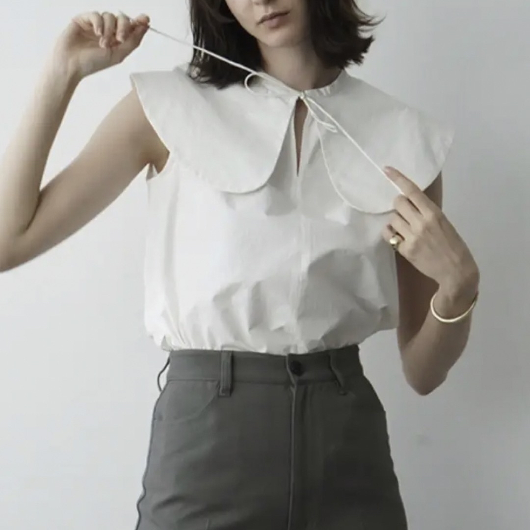 8/10までCLANE ROUNDED FLAT COLLAR SHIRT