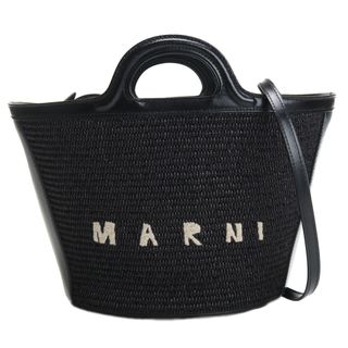 マルニ(Marni)のMARNI マルニ BMMP0068Q0 カゴバッグ ブラック レディース(かごバッグ/ストローバッグ)