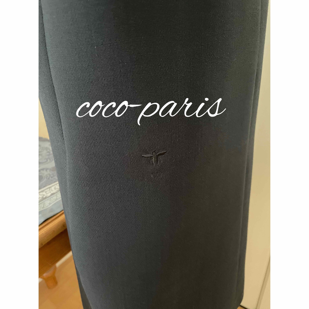 Christian Dior(クリスチャンディオール)のなな様ご専用✨DIOR 2019SS シルクウール　ワンピース レディースのワンピース(ひざ丈ワンピース)の商品写真