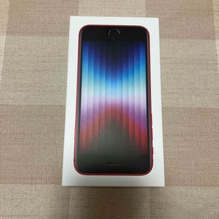 アイフォーン(iPhone)のiphone SE 第3世代　箱のみ　RED(その他)