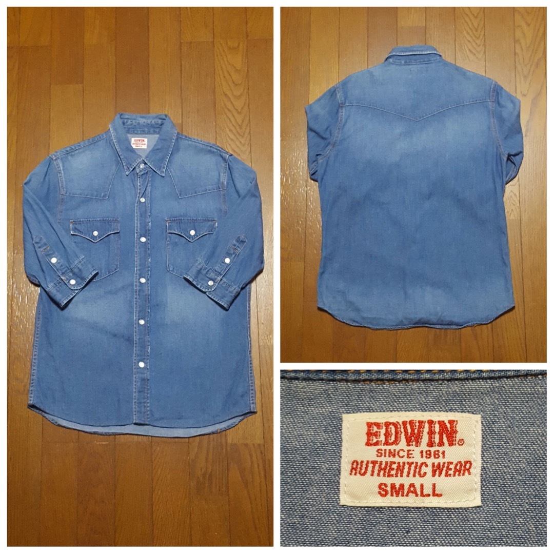 EDWIN(エドウィン)のEDWIN！デニムシャツ！ メンズのトップス(シャツ)の商品写真