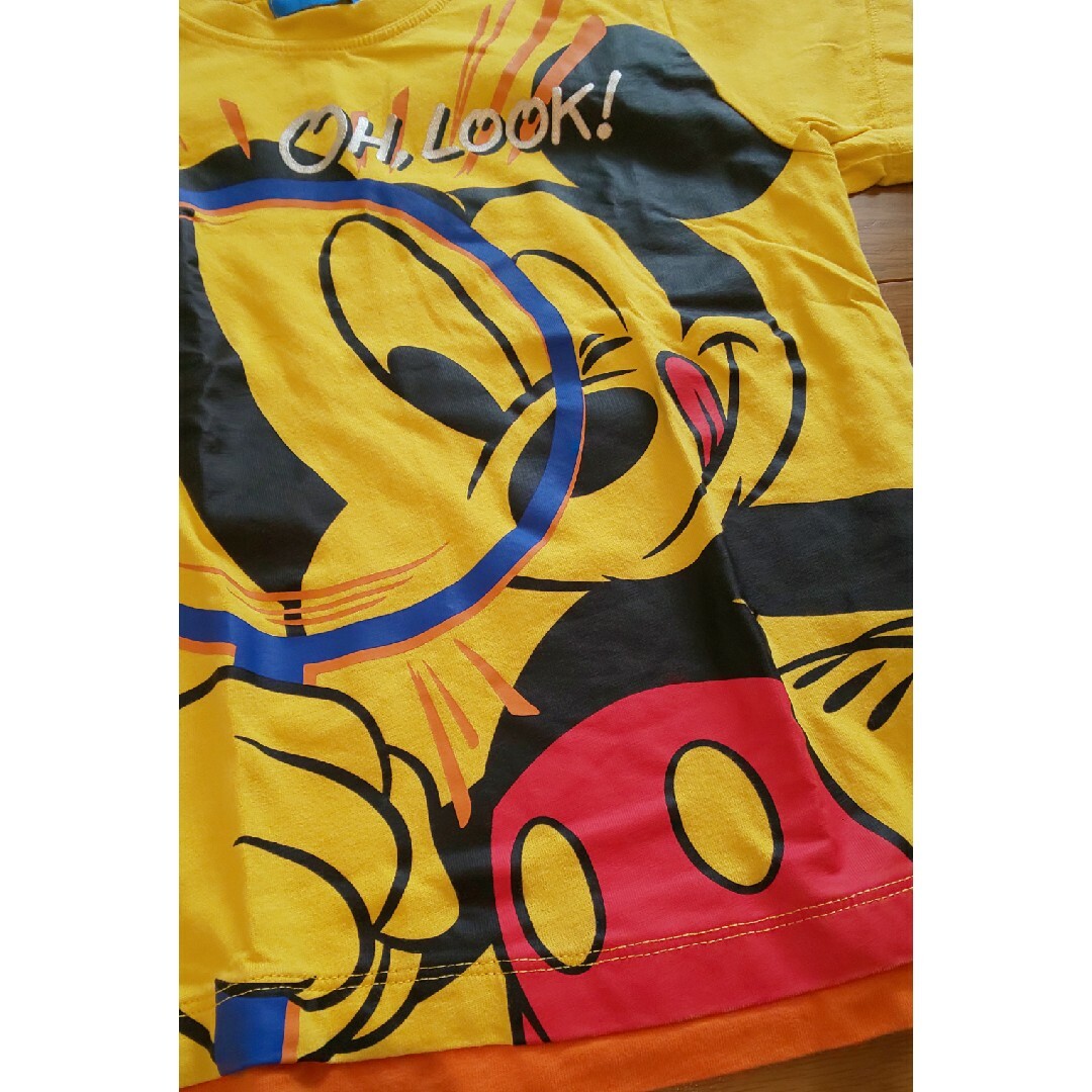 Disney(ディズニー)のディズニーランド✴️ミッキー Tシャツ キッズ/ベビー/マタニティのキッズ服女の子用(90cm~)(Tシャツ/カットソー)の商品写真