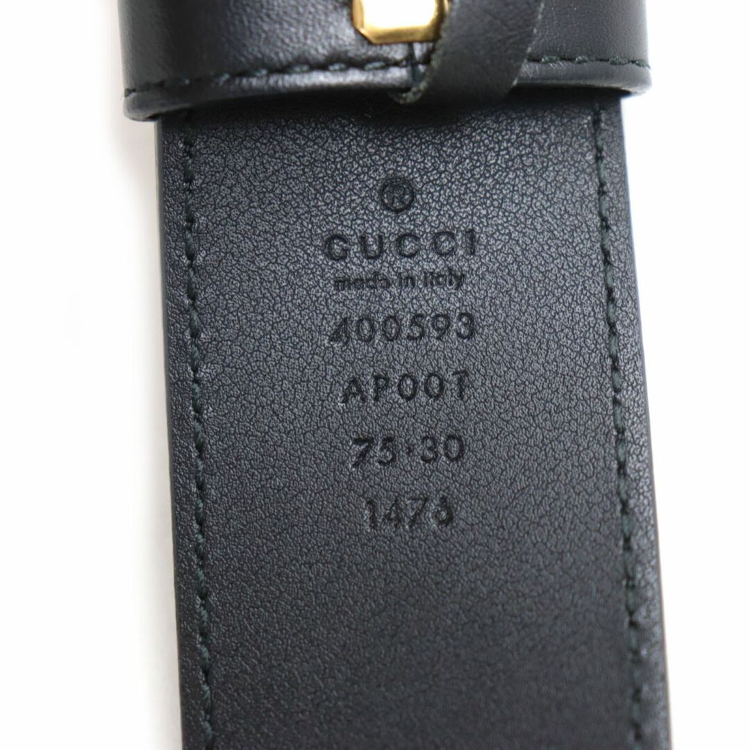 Gucci - 美品◇GUCCI グッチ 400593 ゴールドバックル GGマーモント