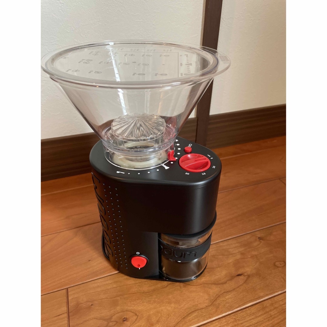 bodum(ボダム)のボダム　コーヒーグラインダー(コーヒーひき機) 美品 スマホ/家電/カメラの調理家電(電動式コーヒーミル)の商品写真