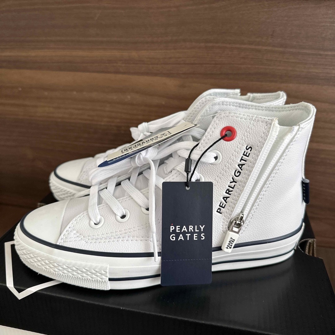 新品未使用 パーリーゲイツ CONVERSE スパイクレスシューズ 25.5cm