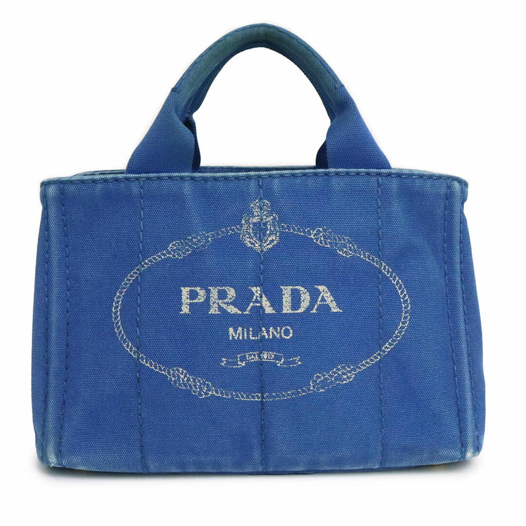 PRADA - プラダ カナパ ミニ ハンドバッグ トライアングル 三角ロゴ