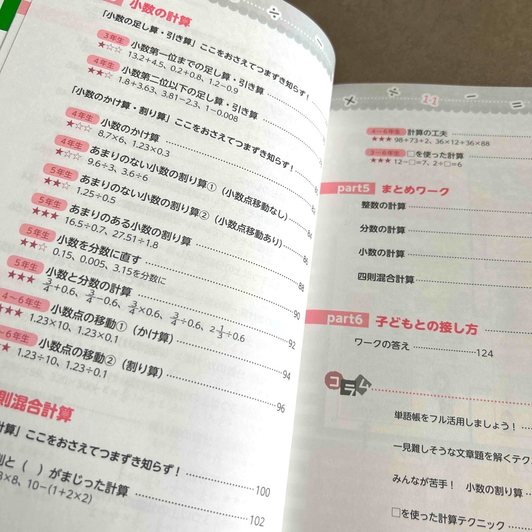 小学校６年間の計算の教え方 つまずきやすいところが絶対つまずかない！ エンタメ/ホビーの本(語学/参考書)の商品写真