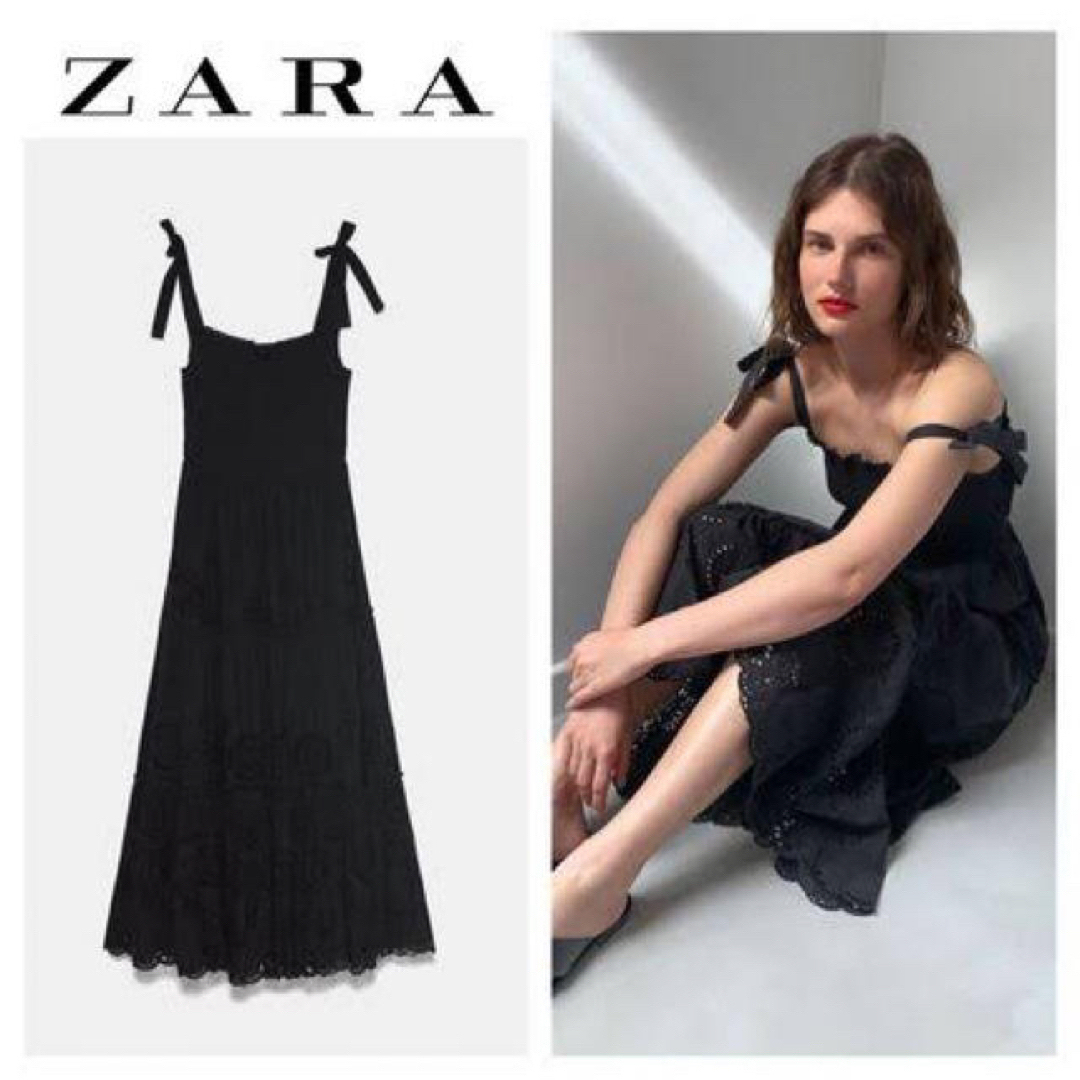 ZARA - 大人気☆彡ZARA キャミソールワンピース お値下げの通販 by ...