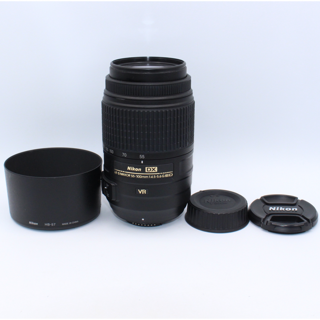 完成品 傷擦れ無しの極上美品❤️AF-S DX NIKKOR 55-300mm ED VR