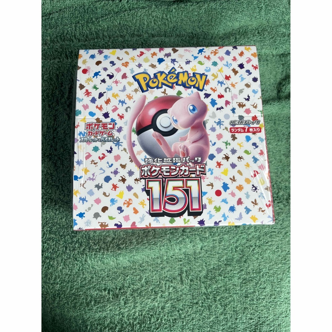 ポケモンカード 151 BOX シュリンク付き ポケモンカード 151 BOX シュリンク付き