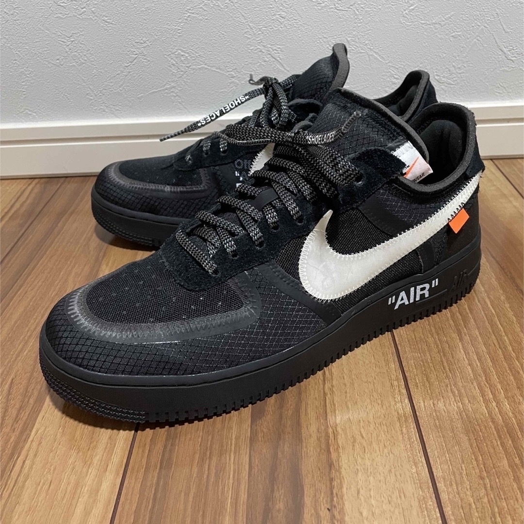 靴/シューズOff-White × Nike Air Force 1 Low "Black”