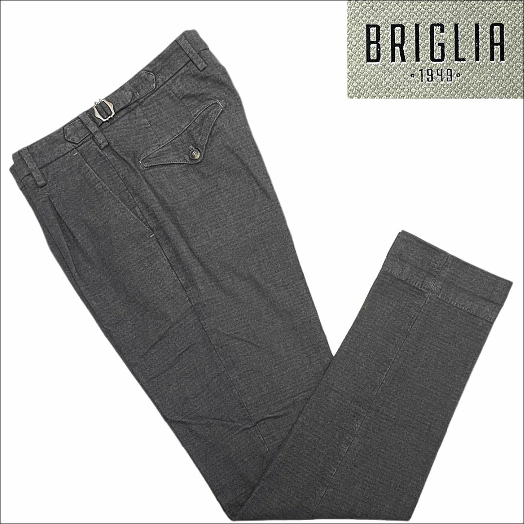 Briglia1949 (ブリリア) アジャスターワンタックパンツ　44